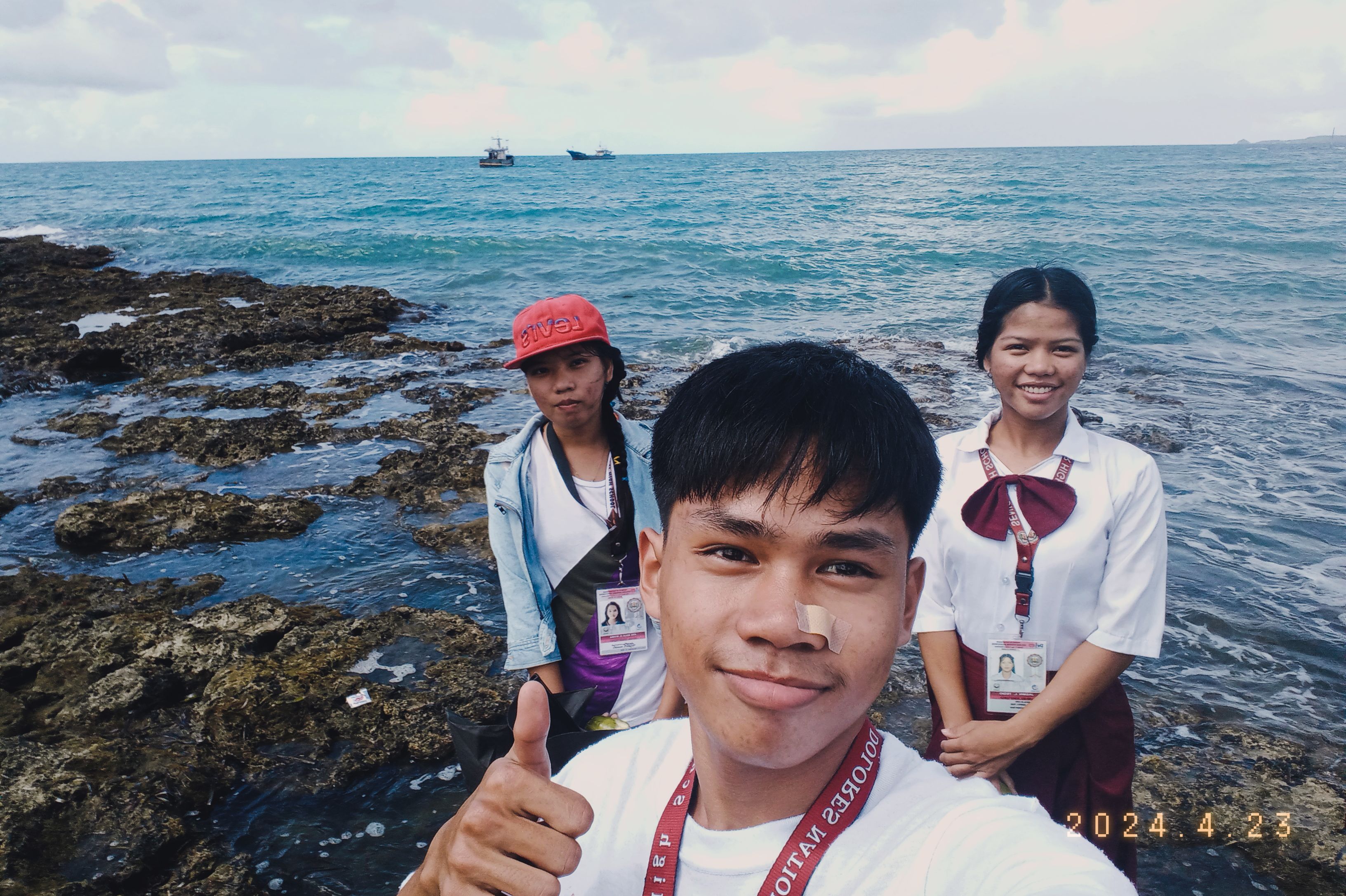 Socratic Squad (M researchers, collecting sargassum seaweeds to use for our research study)