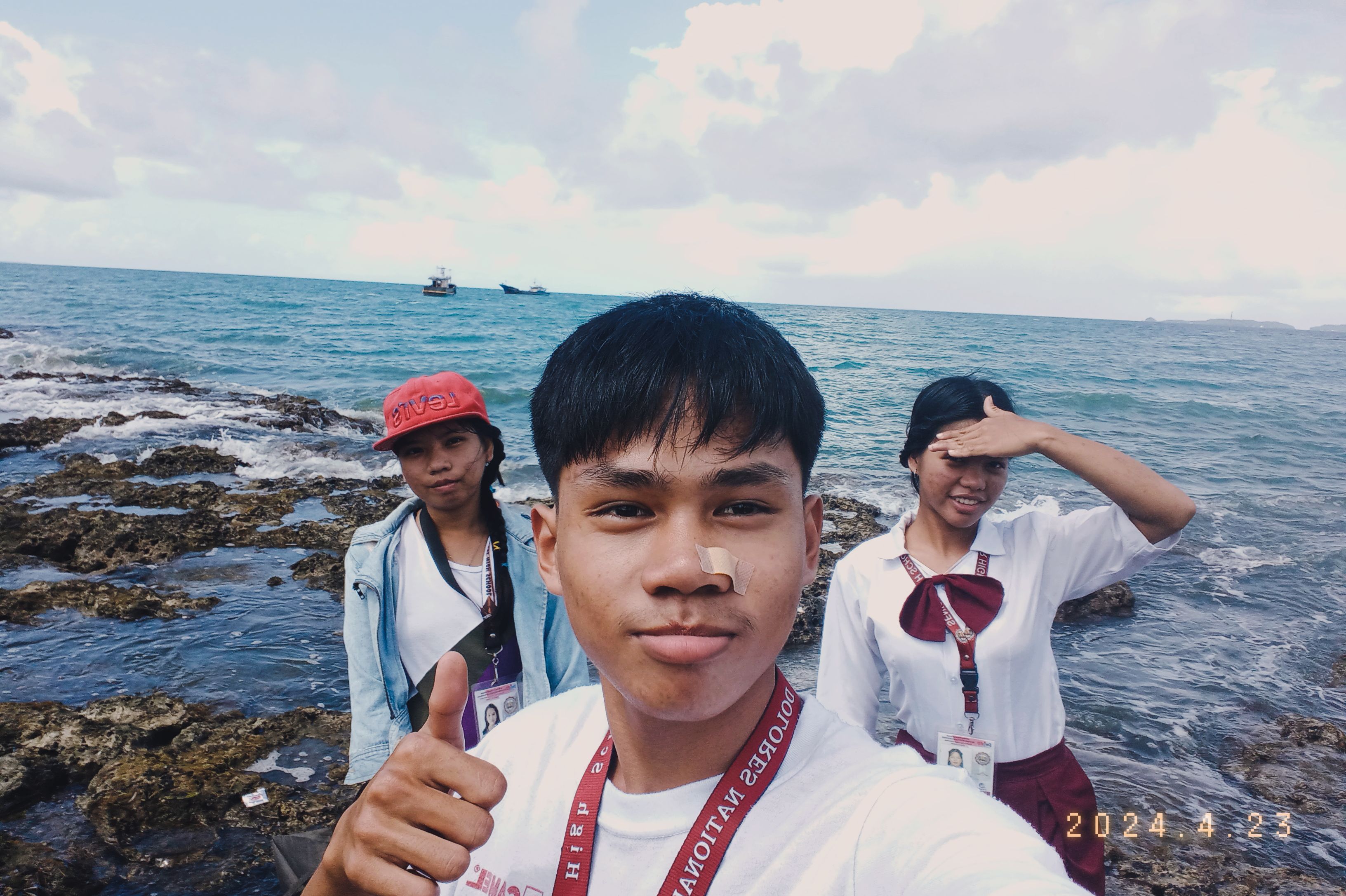 Socratic Squad (M researchers, collecting sargassum seaweeds to use for our research study)