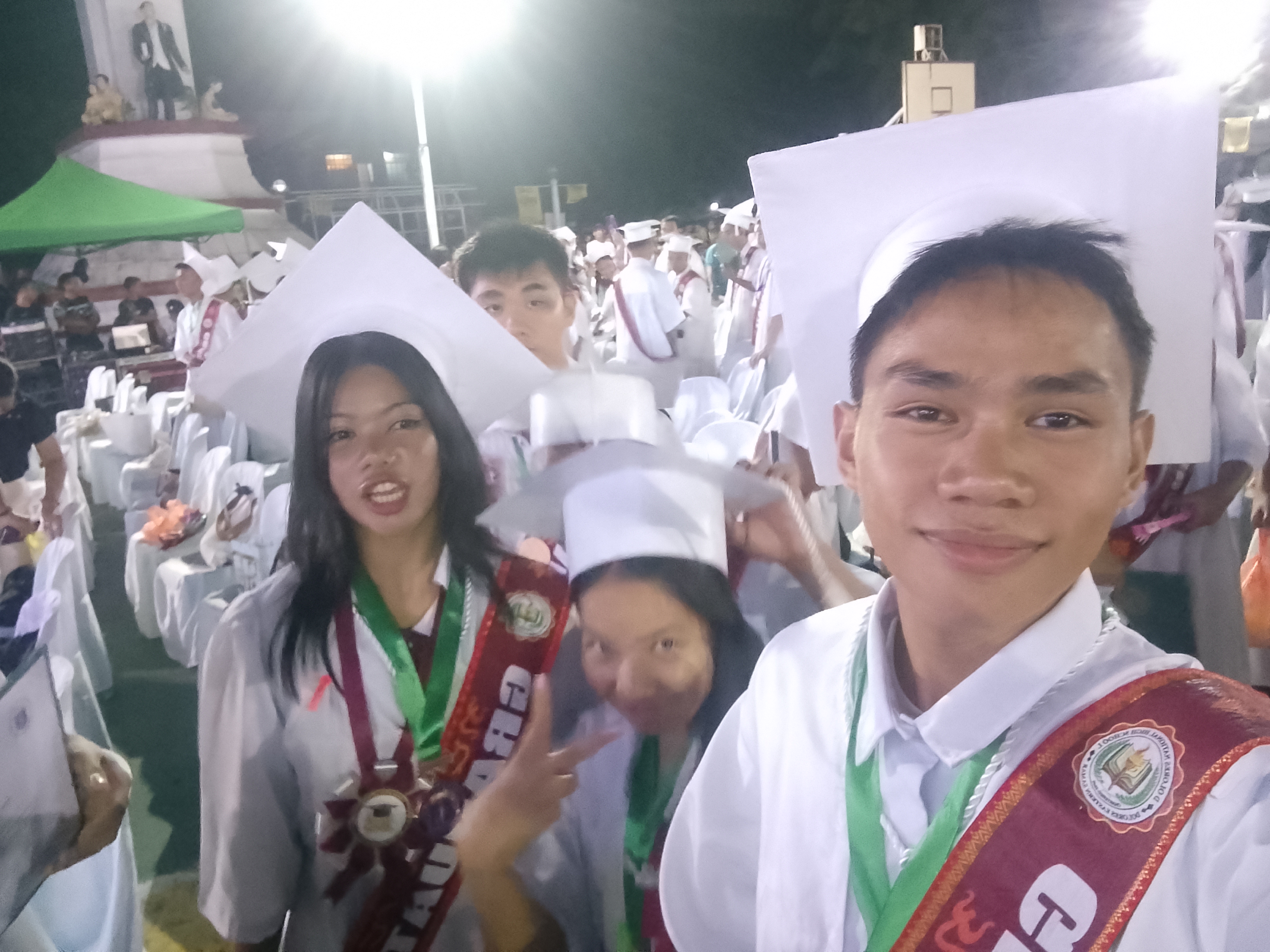 Socratic Squad bonding at dolores eastern samar plaza for graduation day